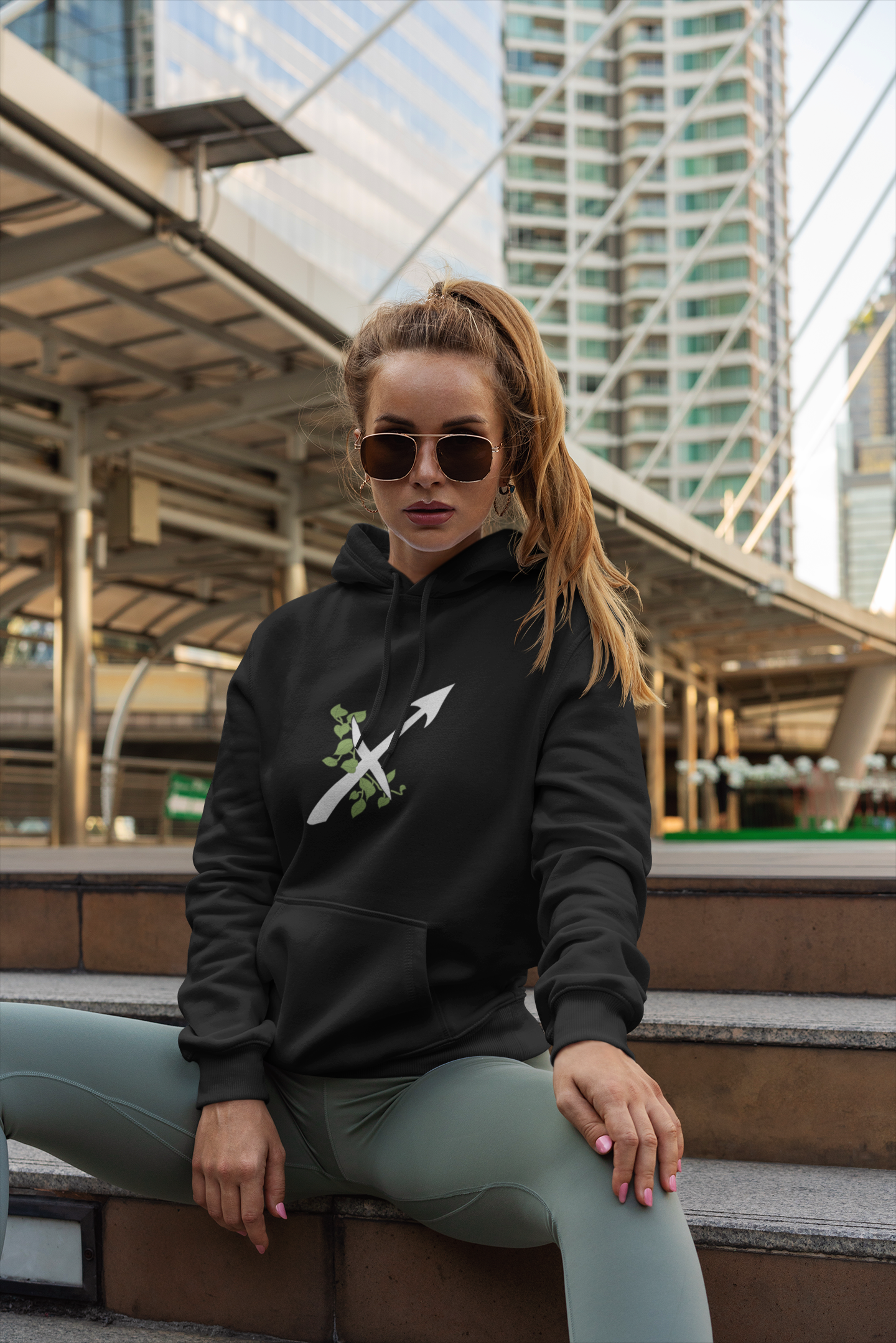 Sagittarius "Free Spirit, Limitless Horizons" Unisex Hoodie