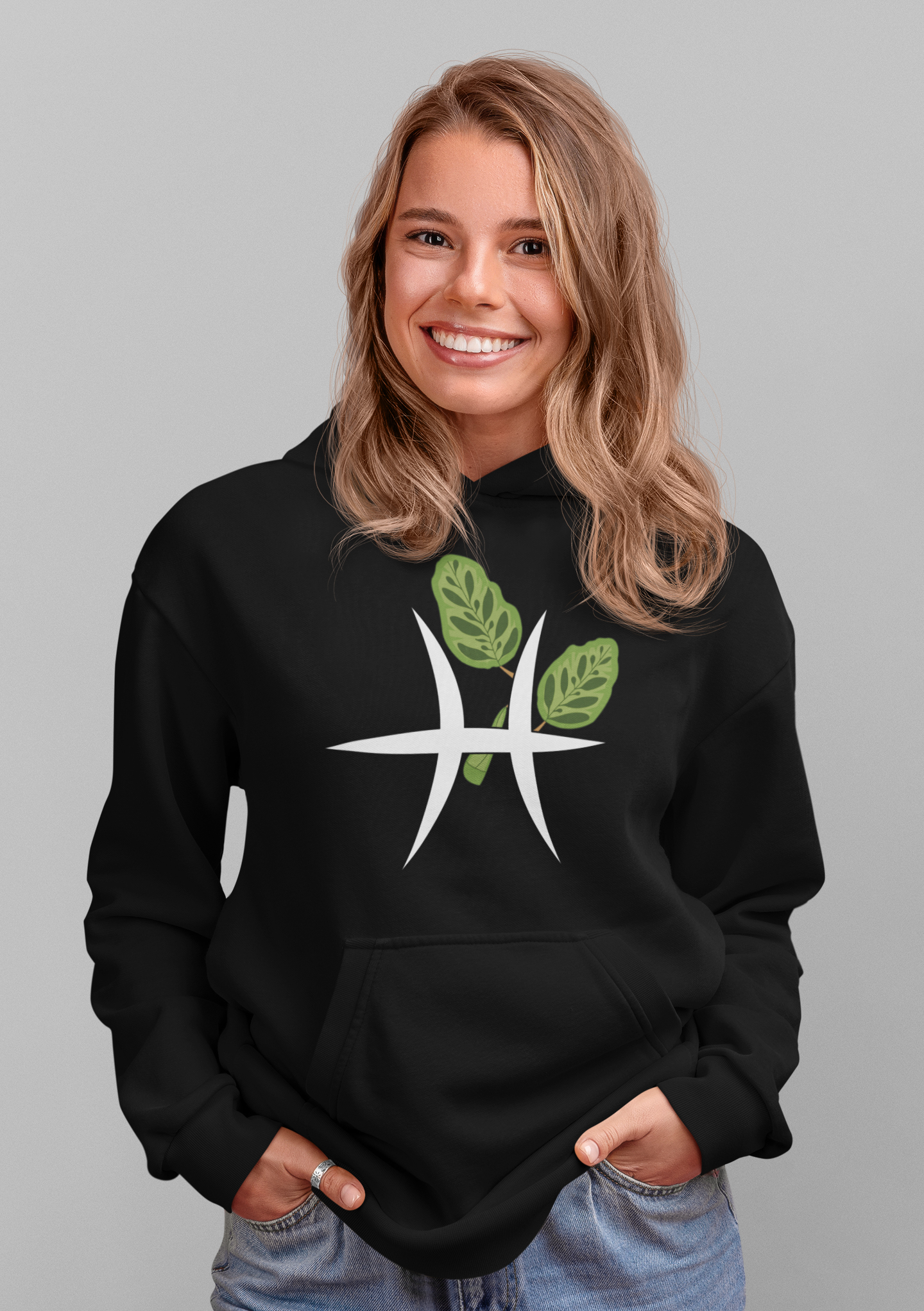 Pisces: "Intuitive Soul, Magical Vibes" Unisex Hoodie