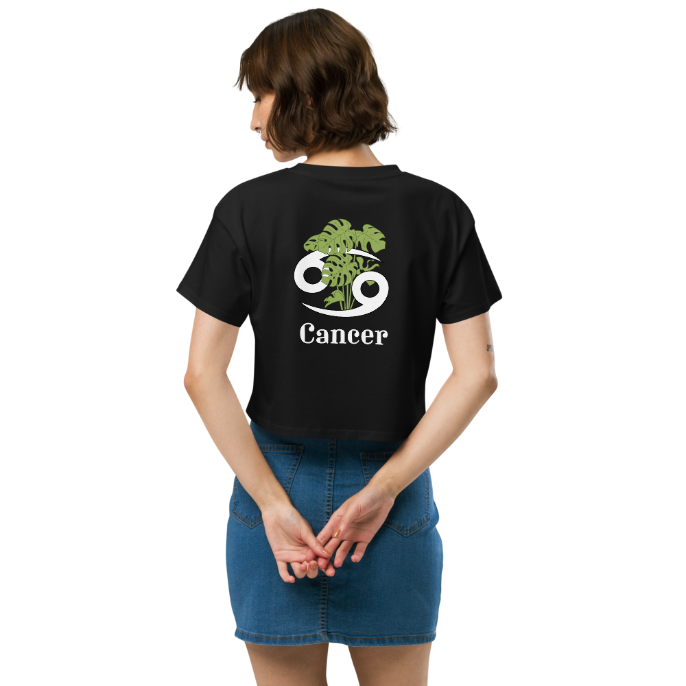 Cancer "Fearless Strength, Nurturing Soul" Crop Top