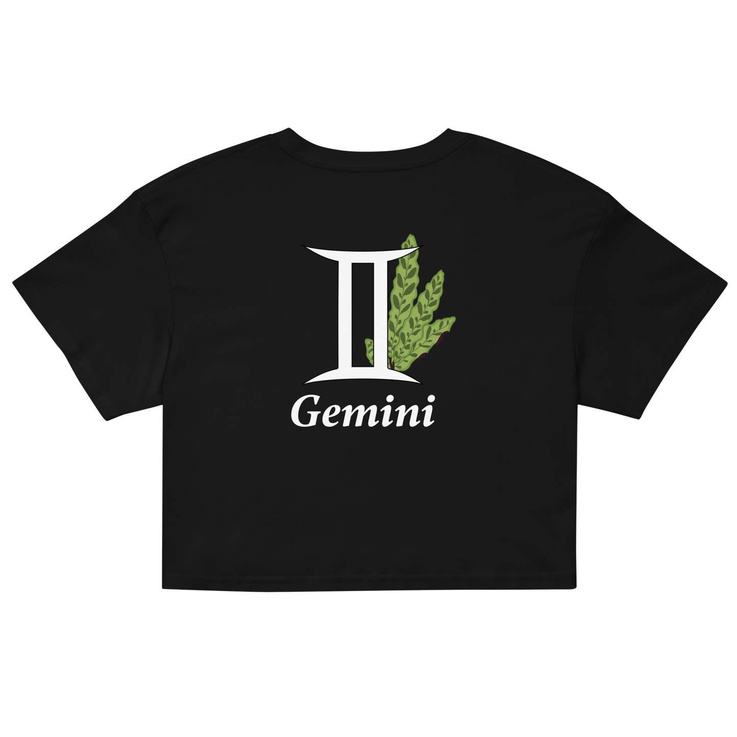 Gemini: "Divine Vibes, Pure Essence" Crop Top