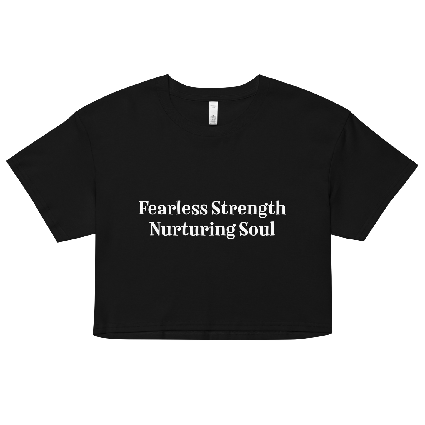 Cancer "Fearless Strength, Nurturing Soul" Crop Top