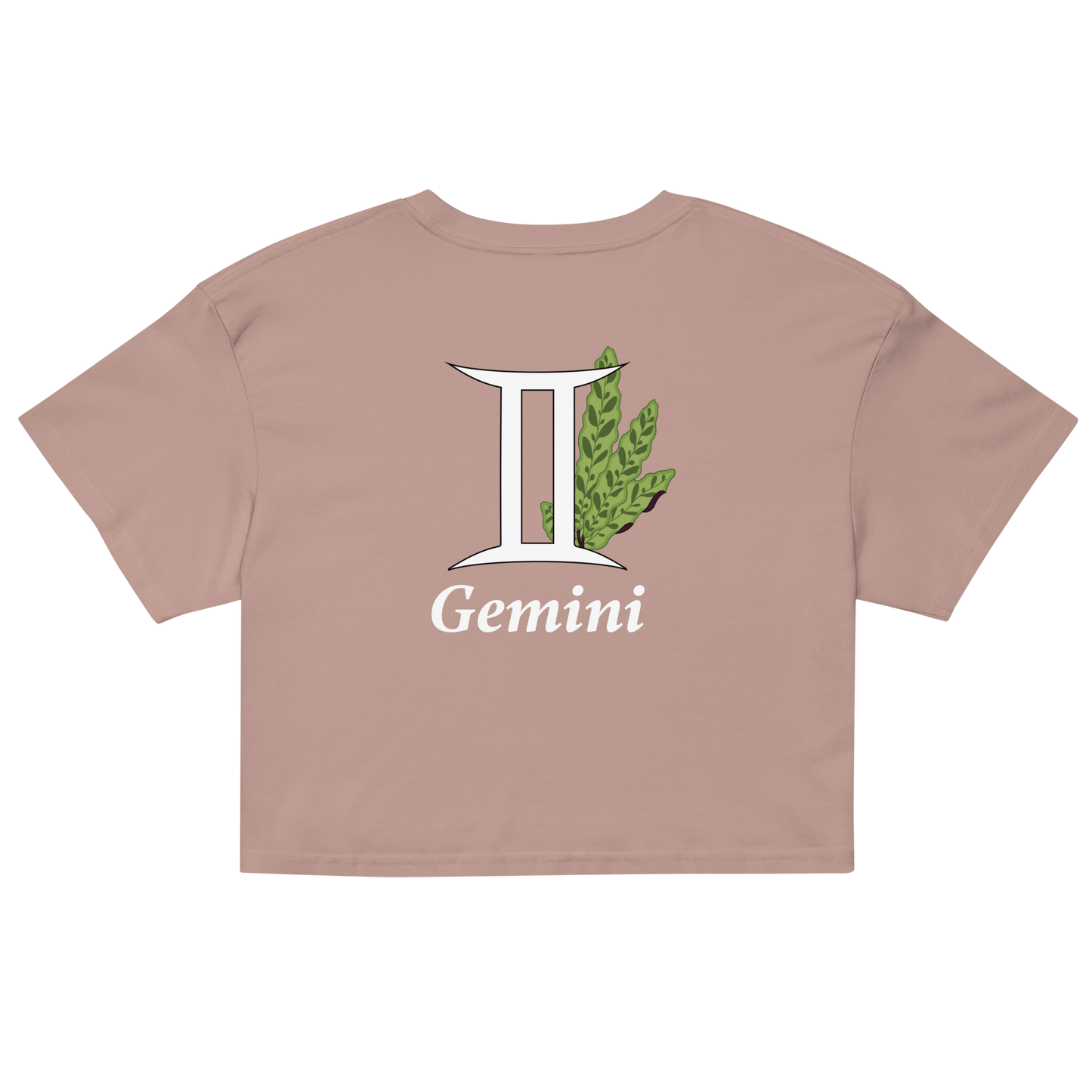 Gemini: "Divine Vibes, Pure Essence" Crop Top