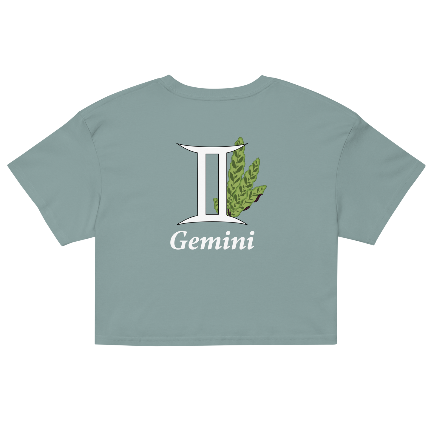 Gemini: "Divine Vibes, Pure Essence" Crop Top