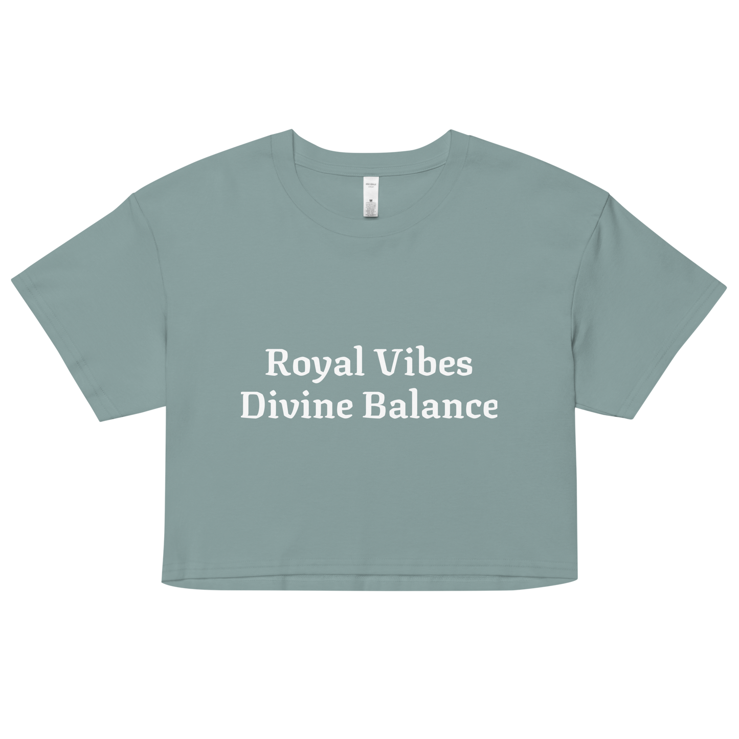 Libra: "Royal Vibes, Divine Balance" Crop Top