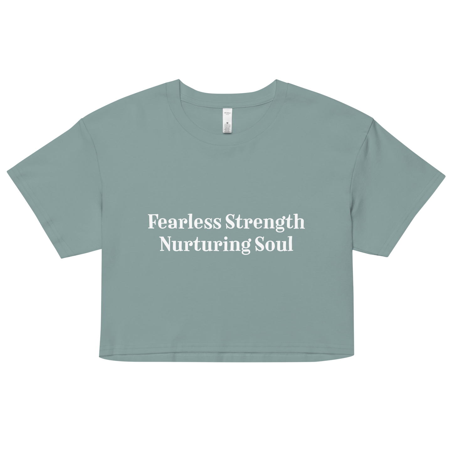 Cancer "Fearless Strength, Nurturing Soul" Crop Top