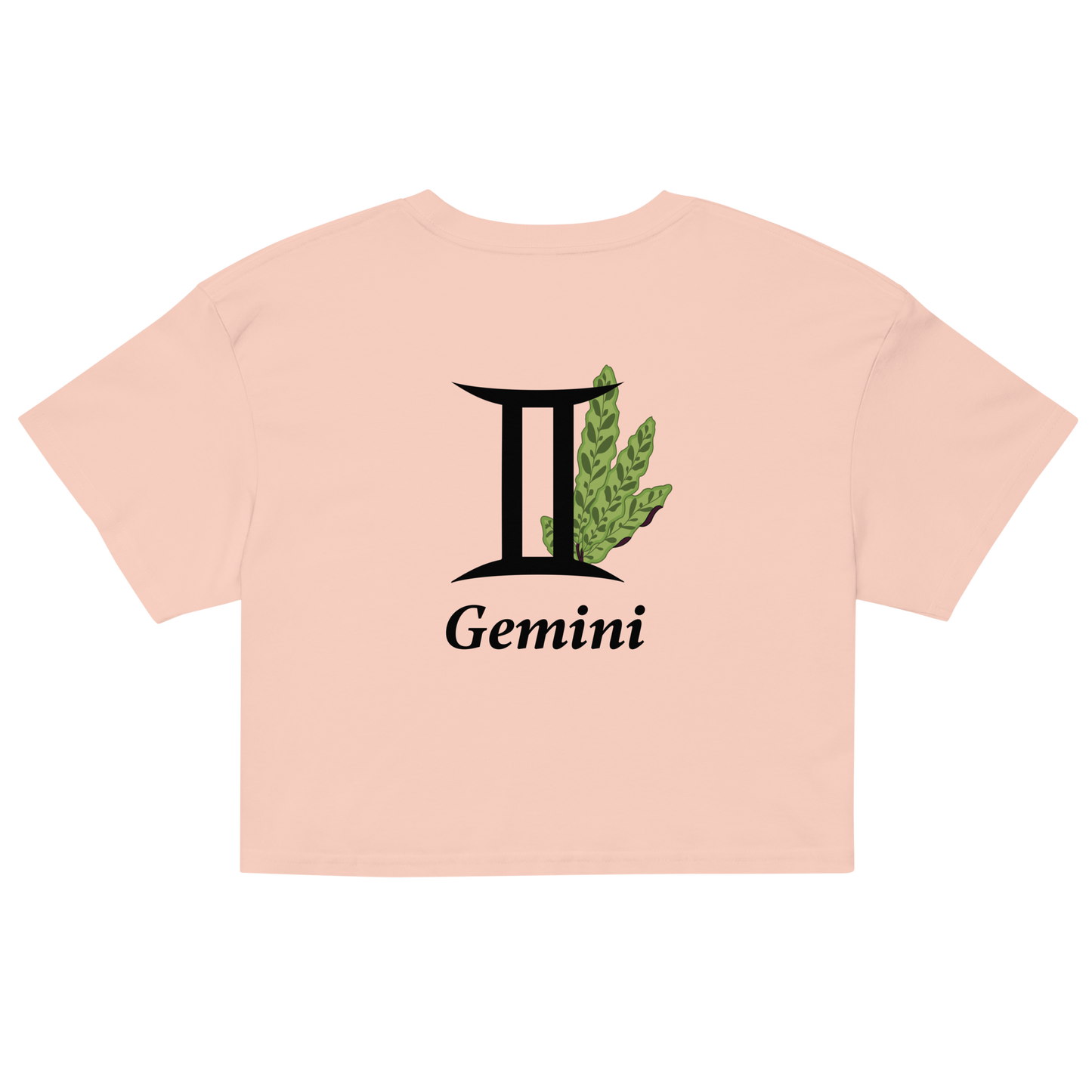 Gemini: "Divine Vibes, Pure Essence" Crop Top